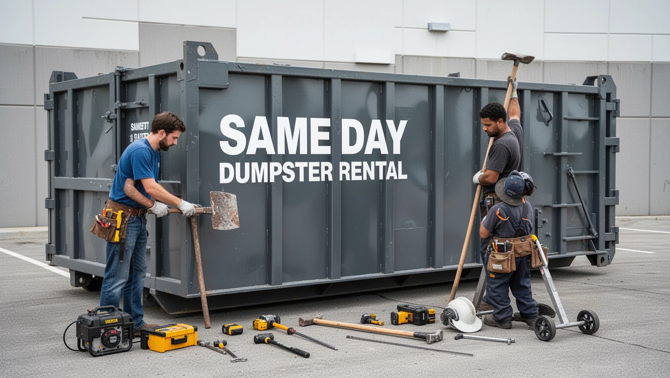 Same Day Dumpster Rental